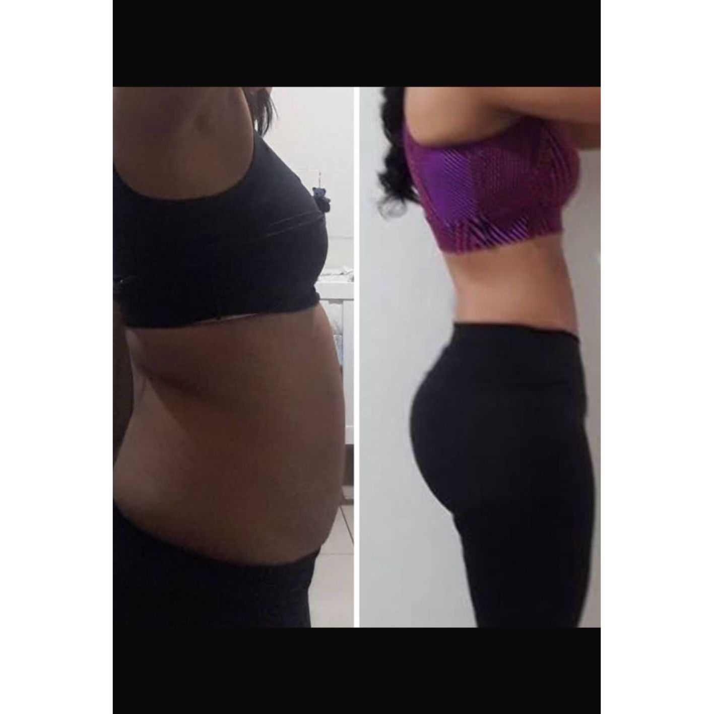 Antes e depois real